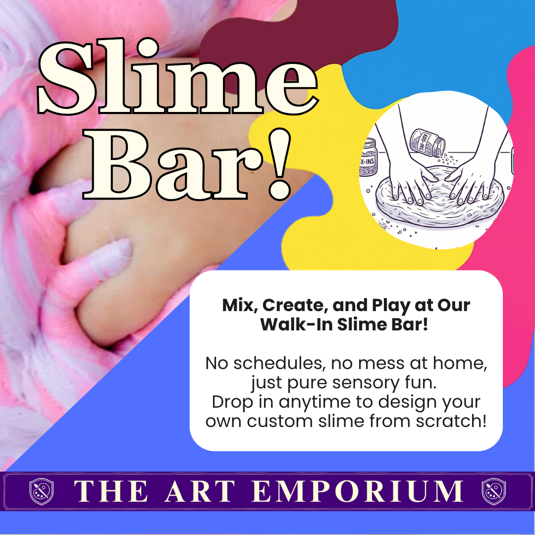 Slime Bar at The Art Emporium — mix and create custom slime walk-in